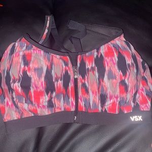 VSX Front Close with zipper Razorback bra Victoria Secret